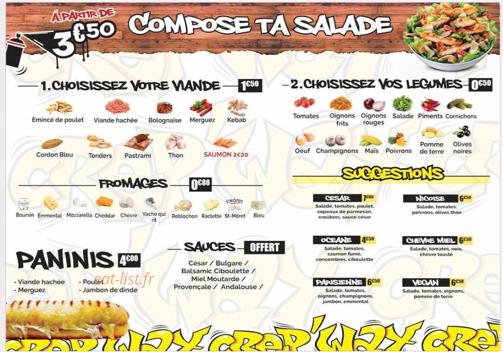 Crep’way — carte page 2
