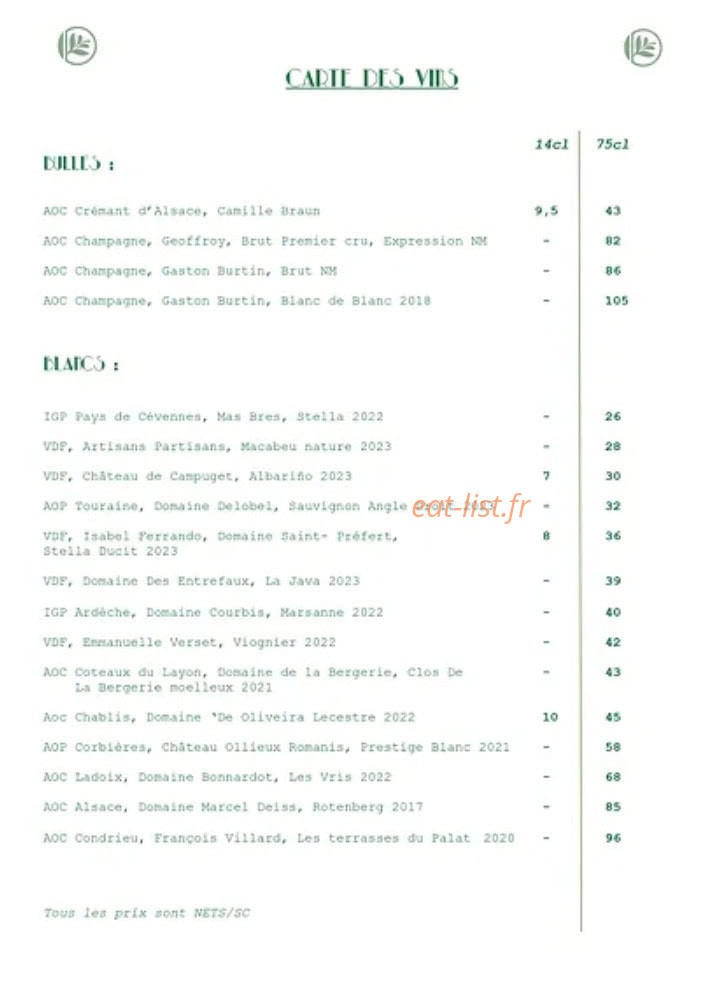 Crocus — carte page 4