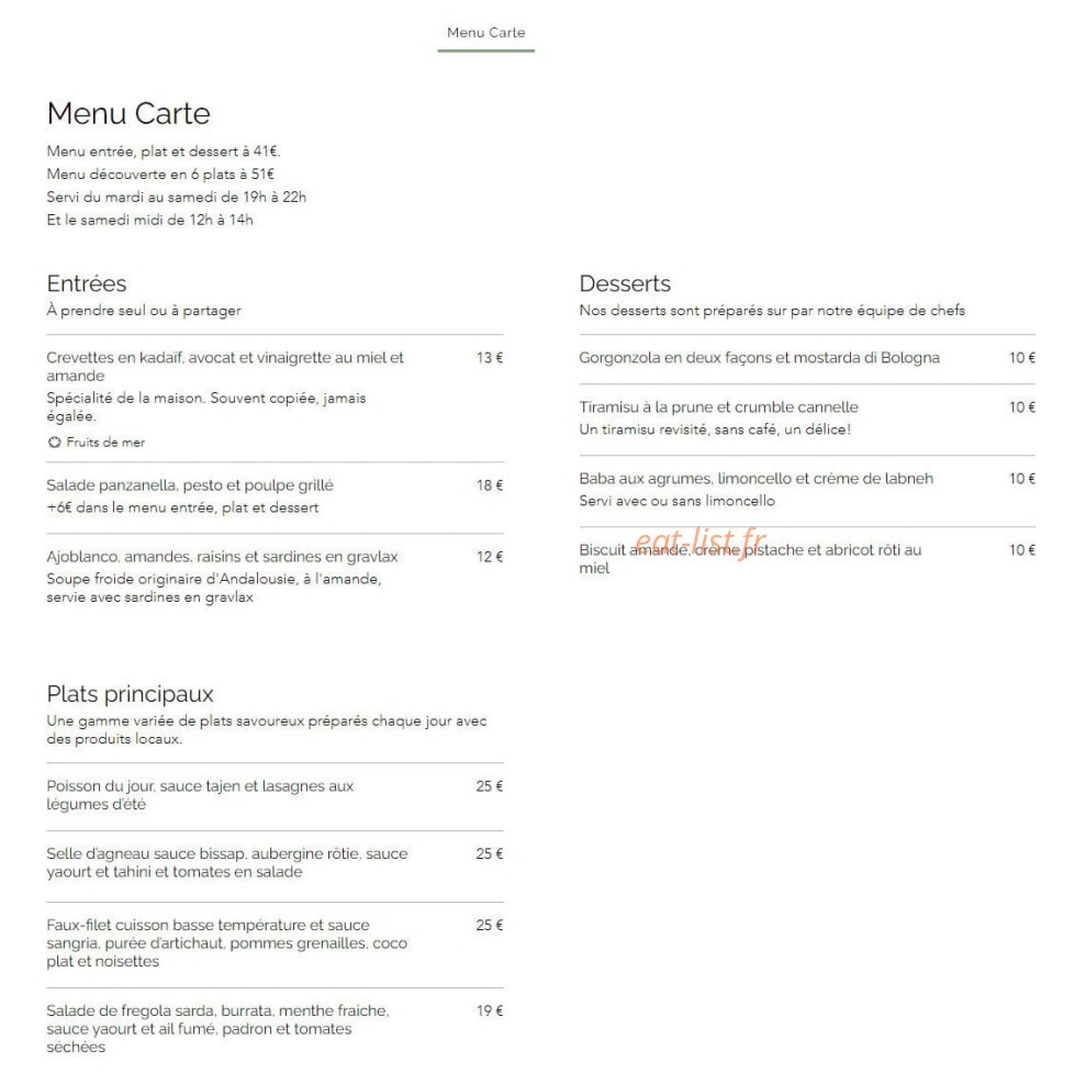 Crocus — carte page 1