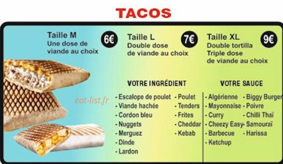 Curry Wala — carte page 6