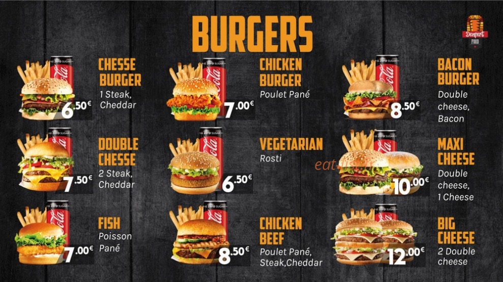 Denfert Food — carte page 6
