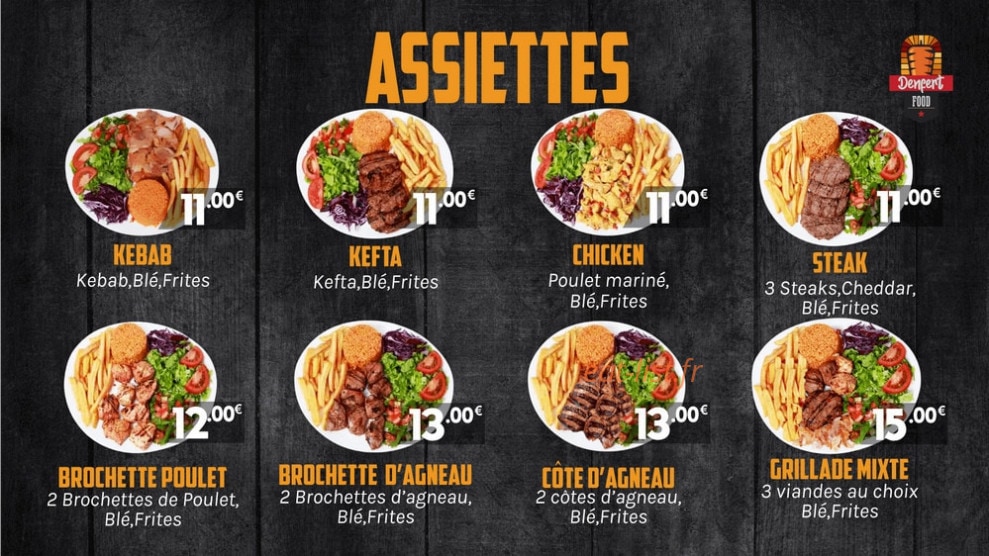 Denfert Food — carte page 4
