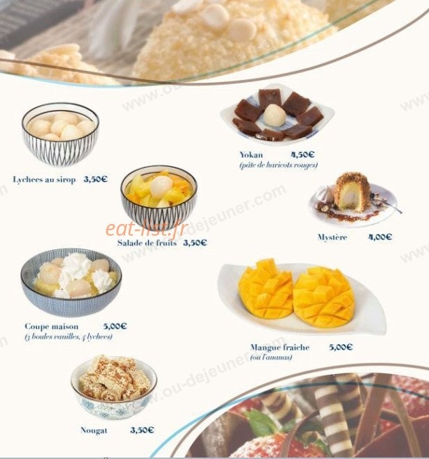 Ei Shin Sushi — carte page 12