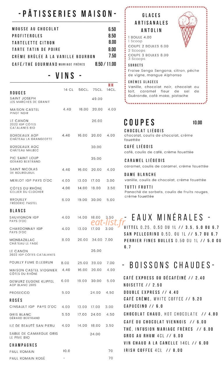 Ernest — carte page 5