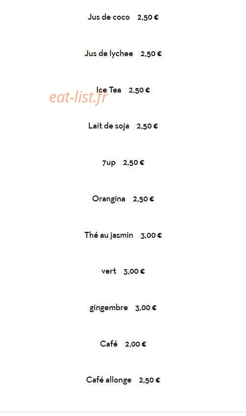 Etoile Saigon — carte page 11