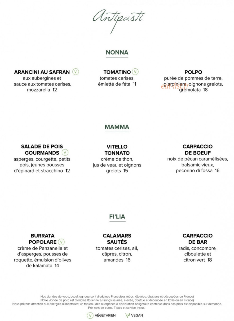 Fi'lia — carte page 1
