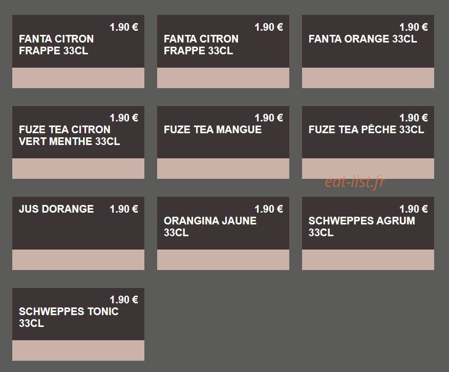 Fourno’s — carte page 10