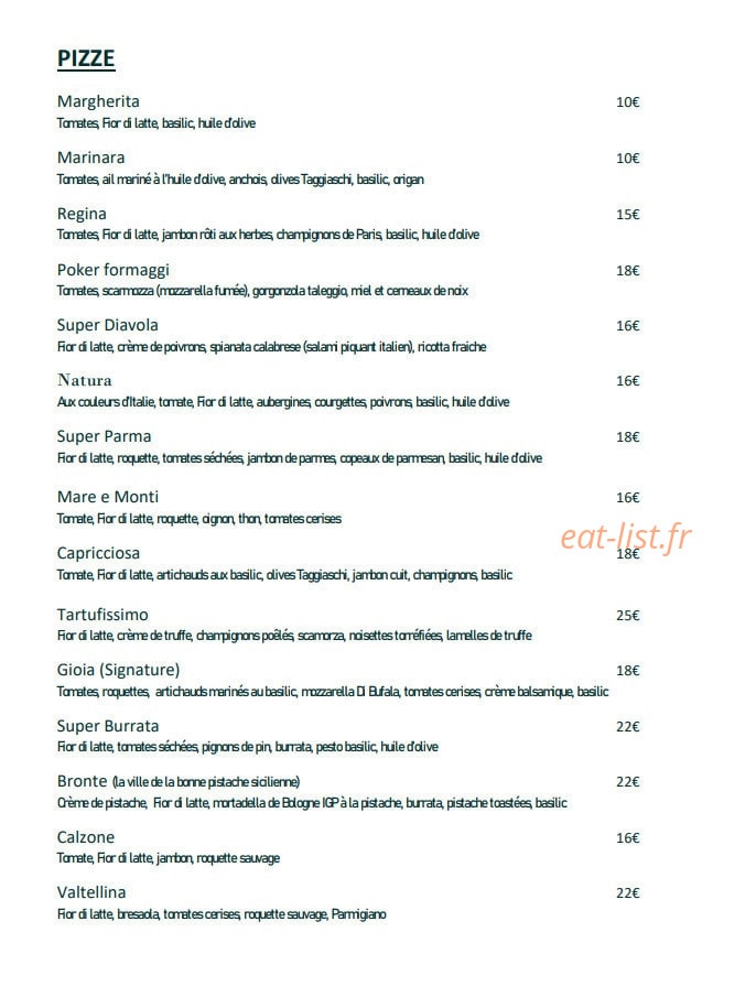 Gioia — carte page 4