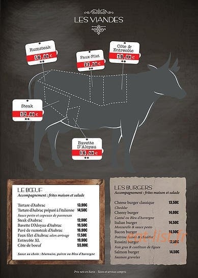 Harmony Café — carte page 2