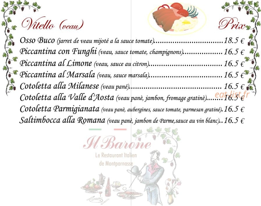 Il Barone — carte page 5