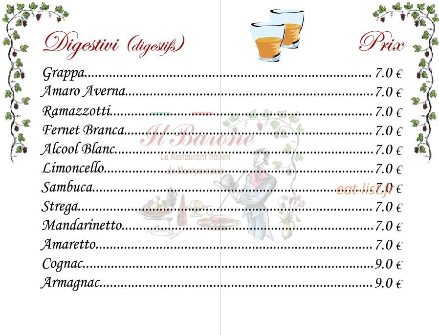 Il Barone — carte page 8