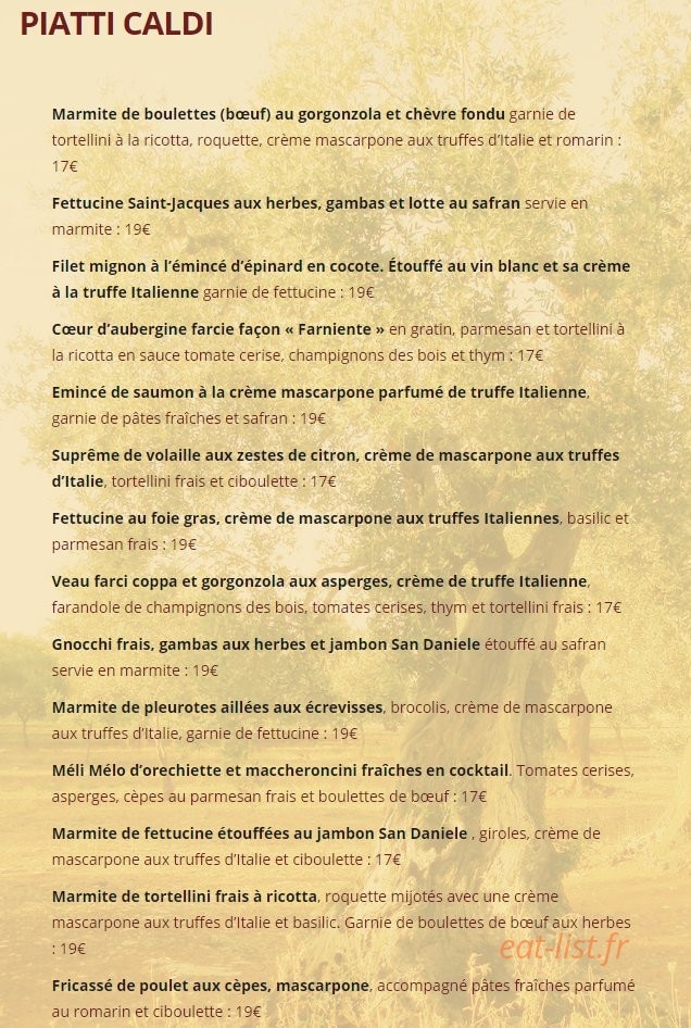 Il Far'Niente — carte page 2