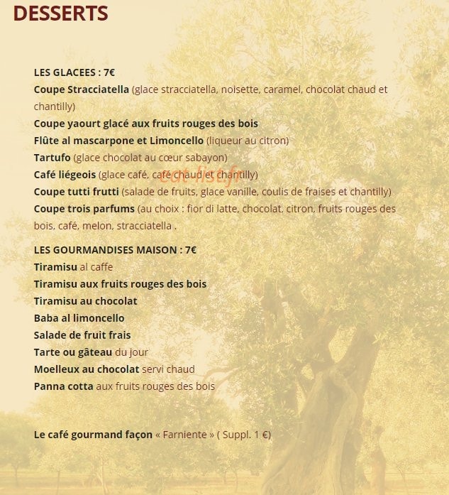 Il Far'Niente — carte page 3