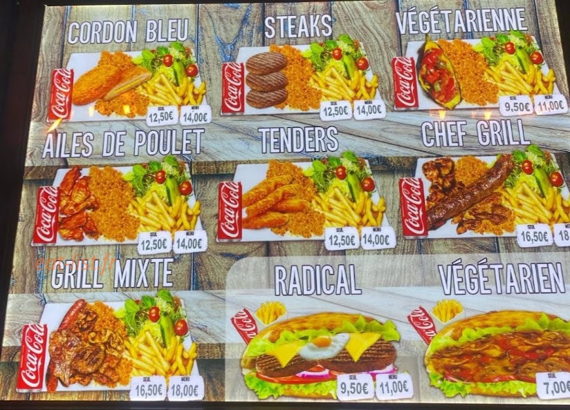 Issot grill — carte page 2