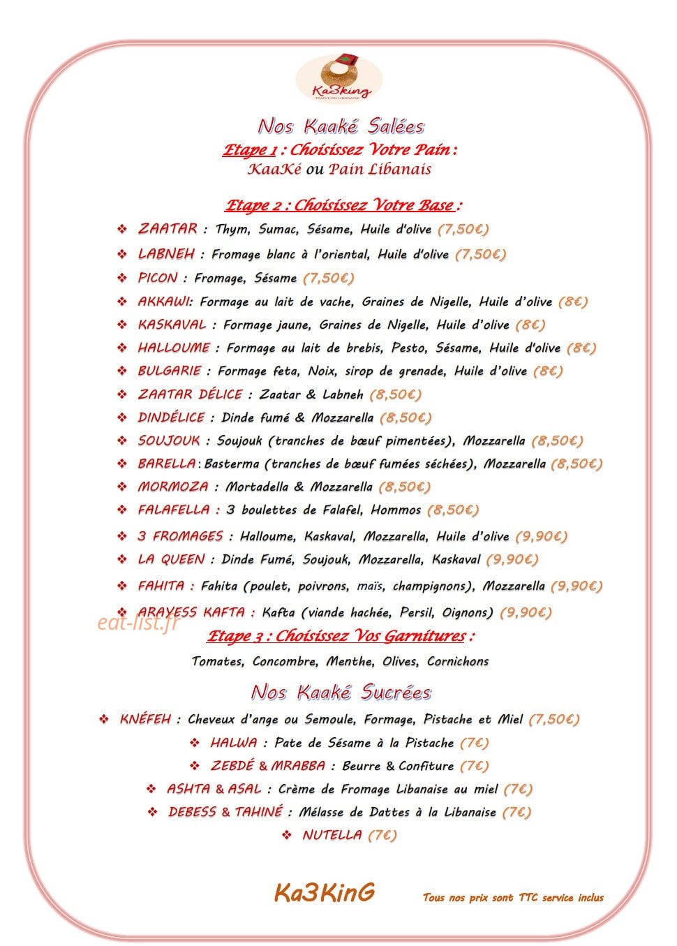 Ka3king — carte page 2