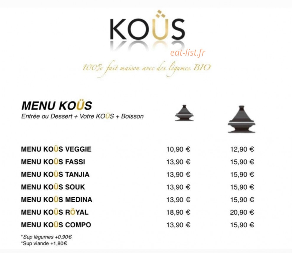 Kous — carte page 1