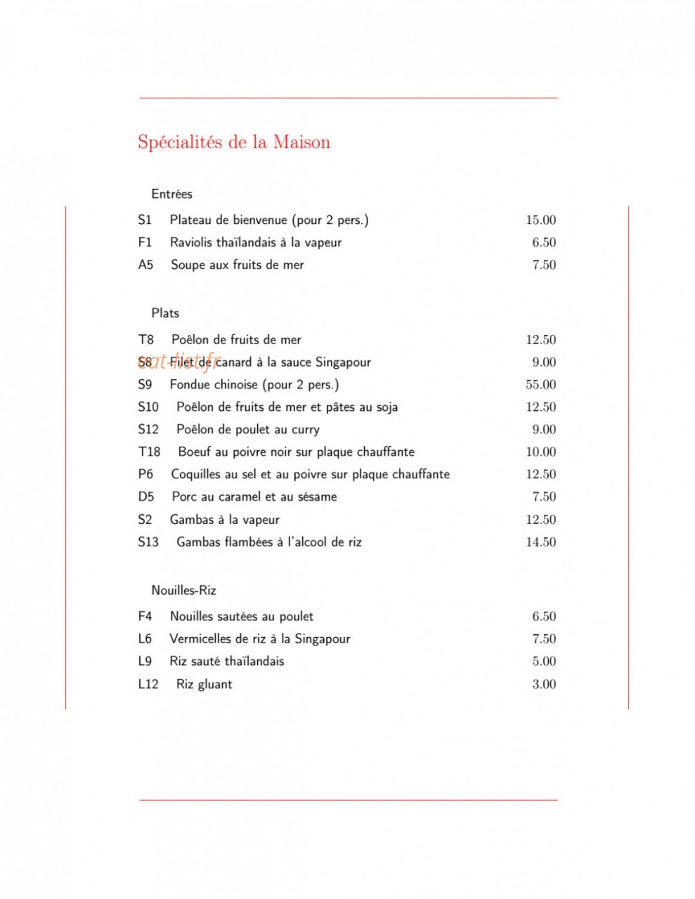 L'Arequier — carte page 2