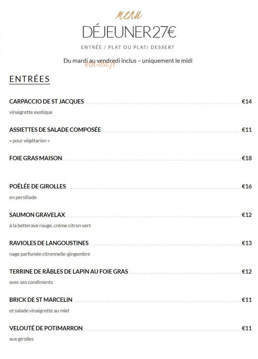 L’Empreinte — carte page 1