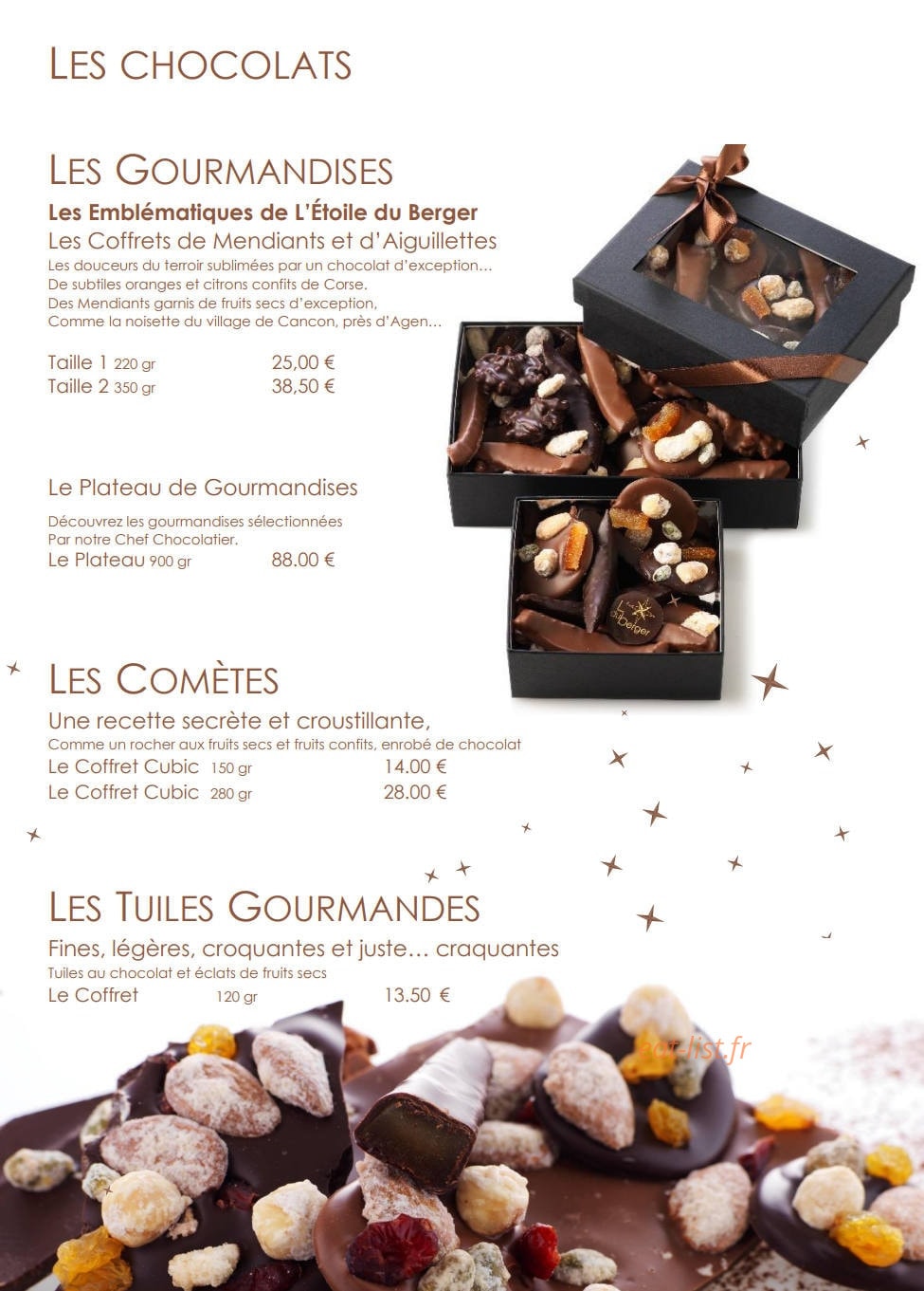 L' Etoile du berger — carte page 11