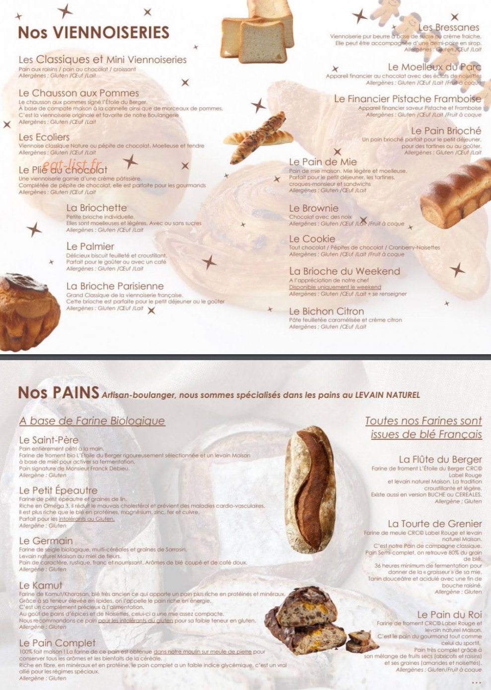 L' Etoile du berger — carte page 5