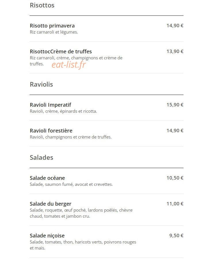 L'impératif — carte page 8