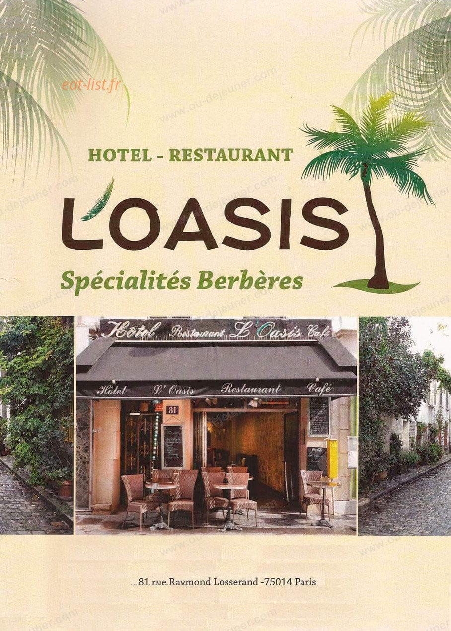 L'oasis — carte page 1