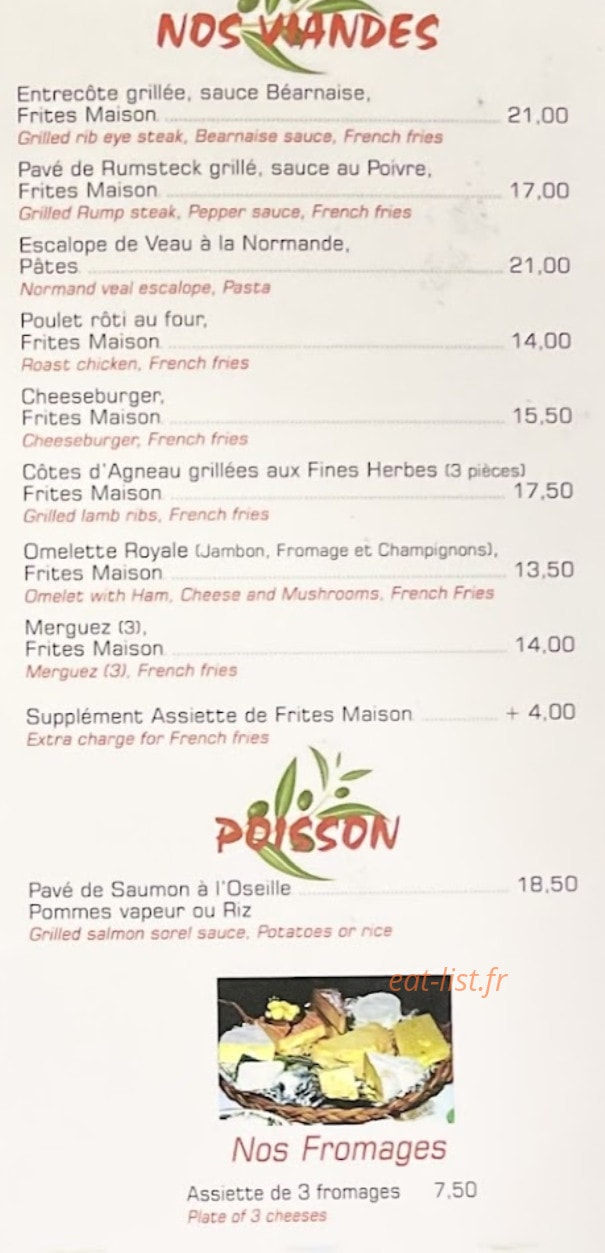 L'Olivier — carte page 3