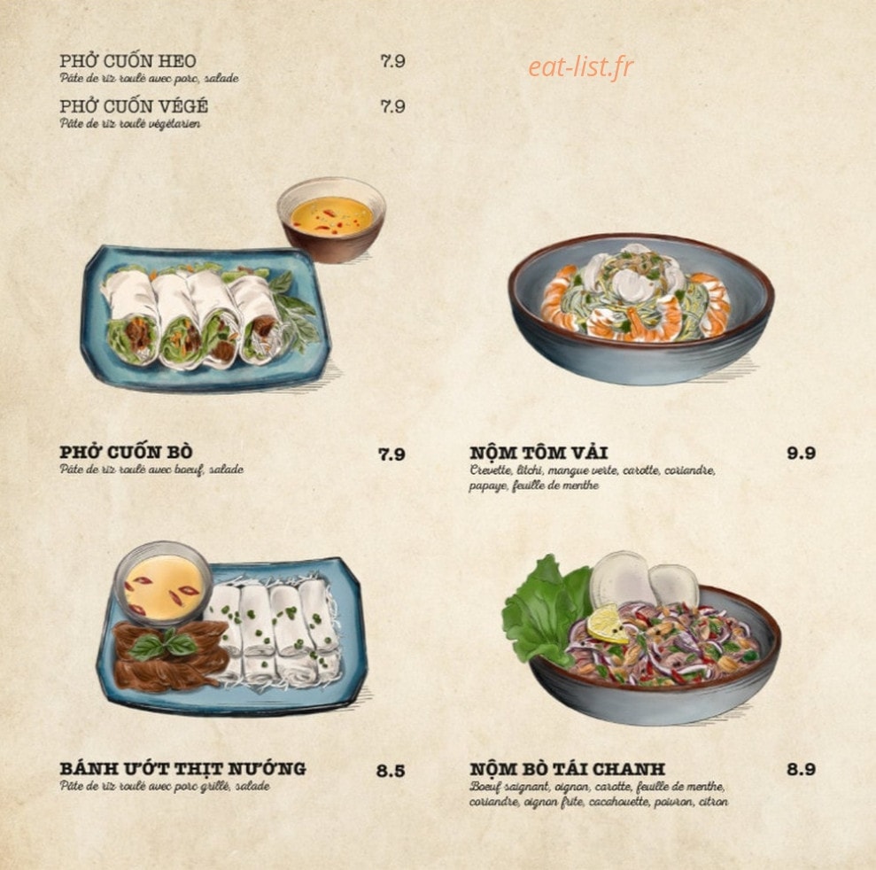 La Cà — carte page 2
