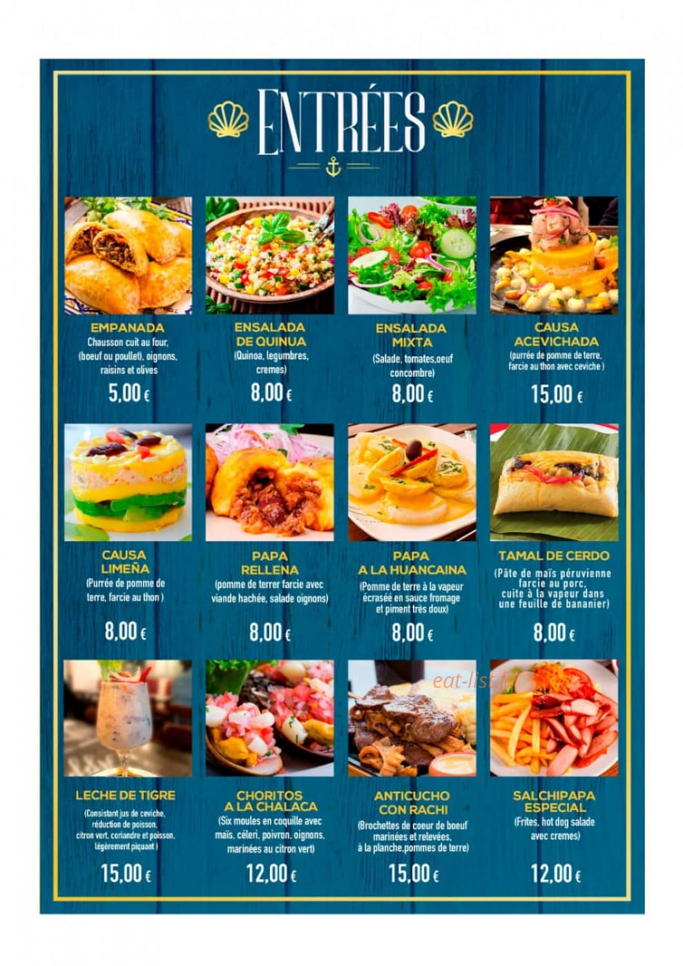 La Escondida 14 — carte page 1