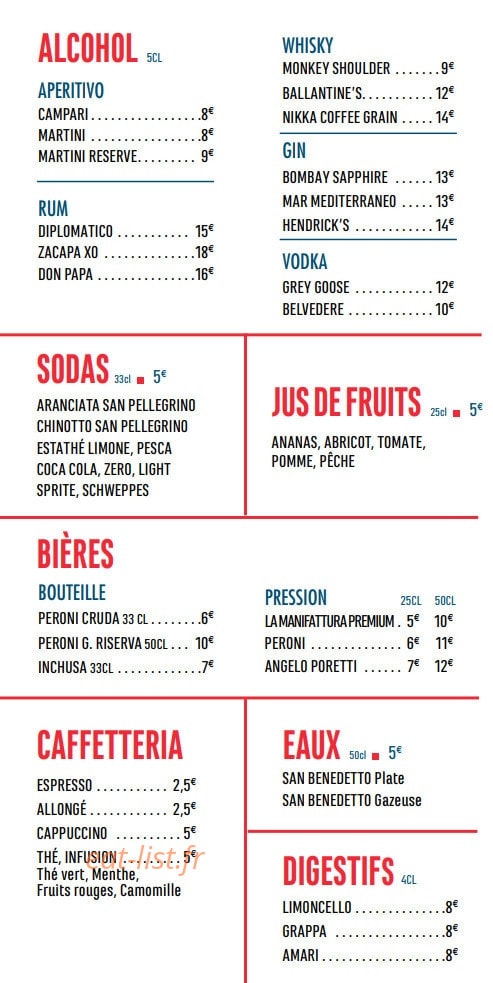 La Manifattura — carte page 6
