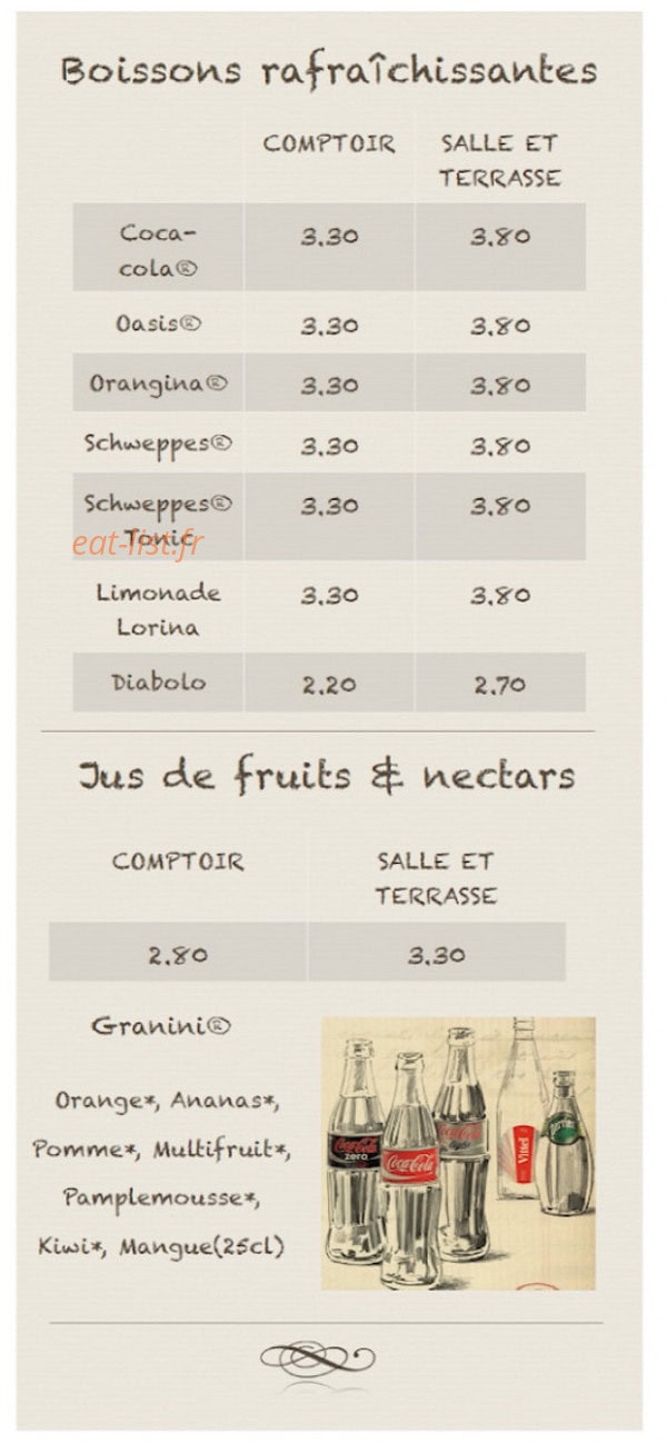 La Table de Bezout — carte page 2