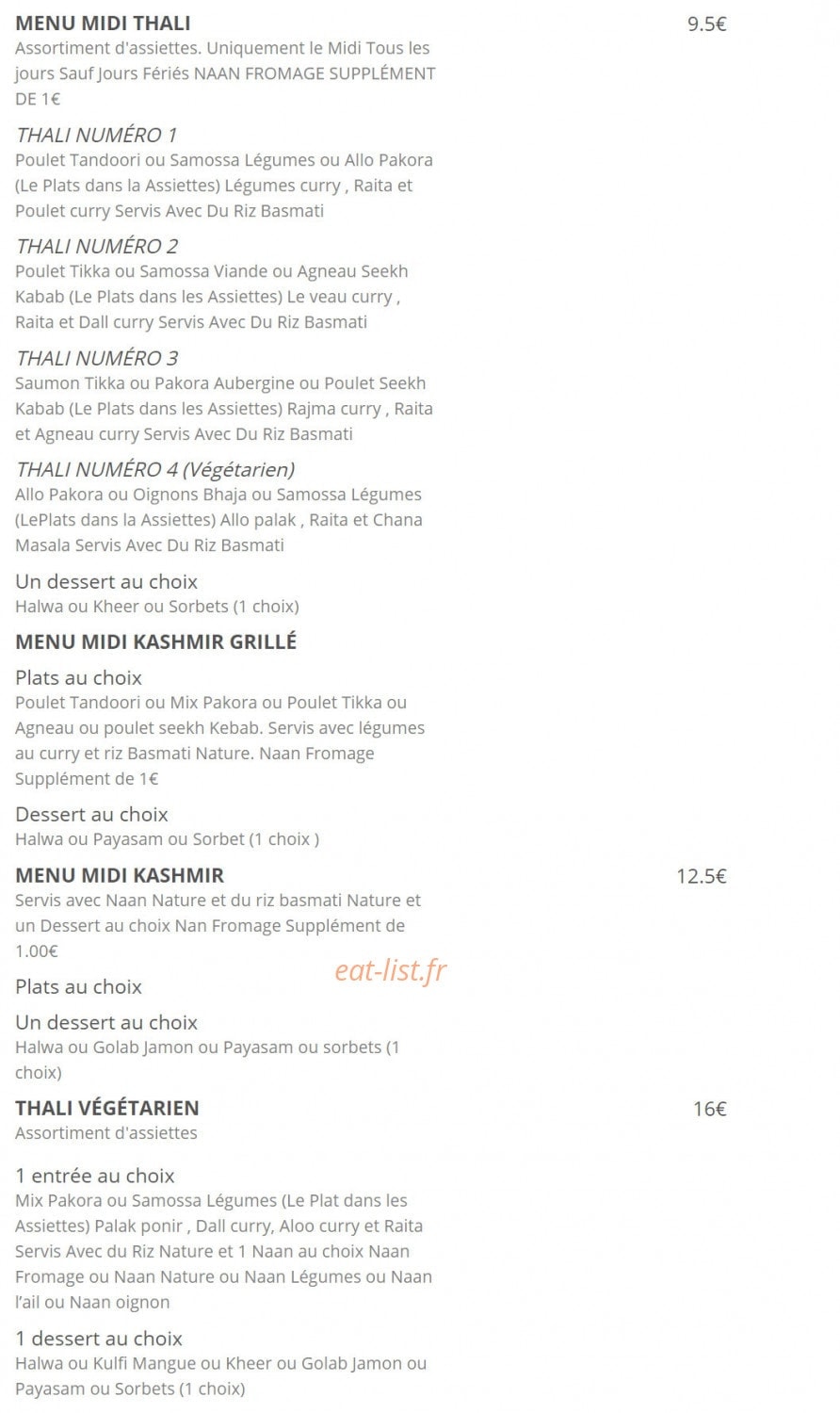 La Vallee Du Kashmir — carte page 12