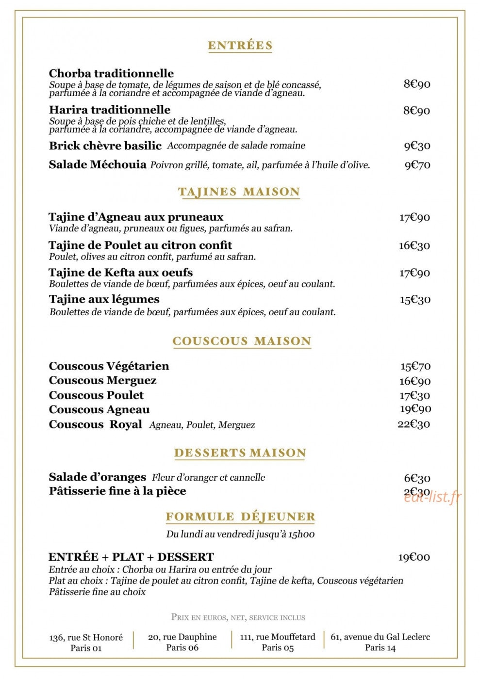Laouz — carte page 1