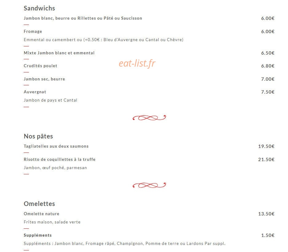 Le Bullier — carte page 5