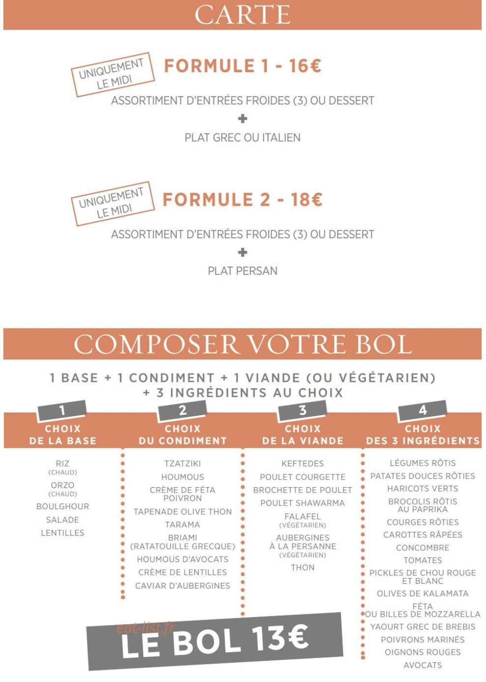 Le comptoir de papa — carte page 2