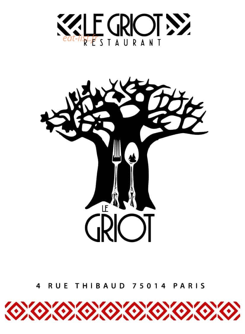 Le griot — carte page 1