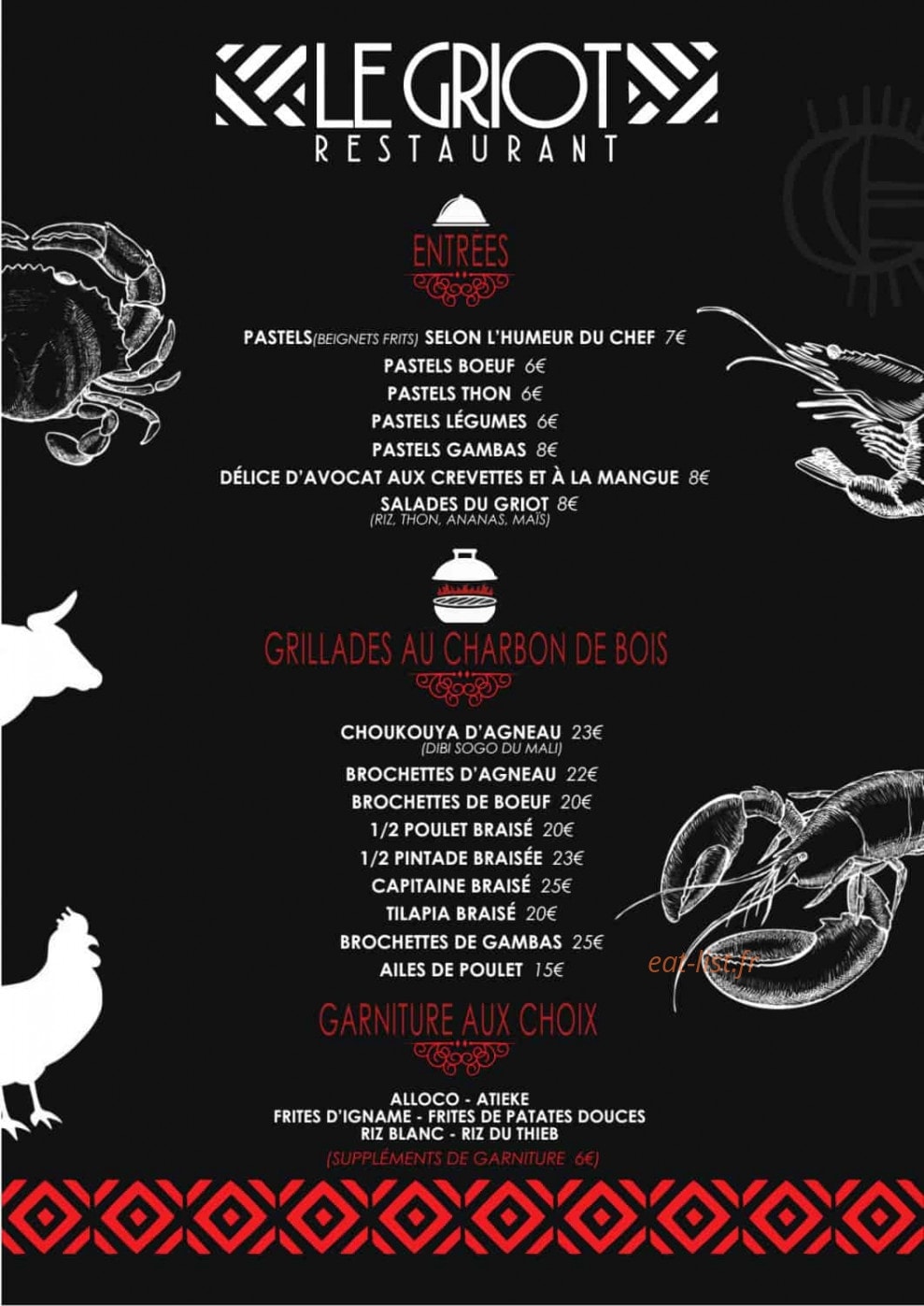 Le griot — carte page 4