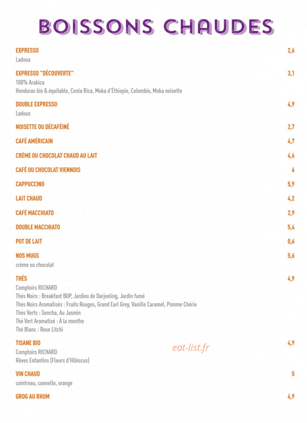 Le Lakanal — carte page 9