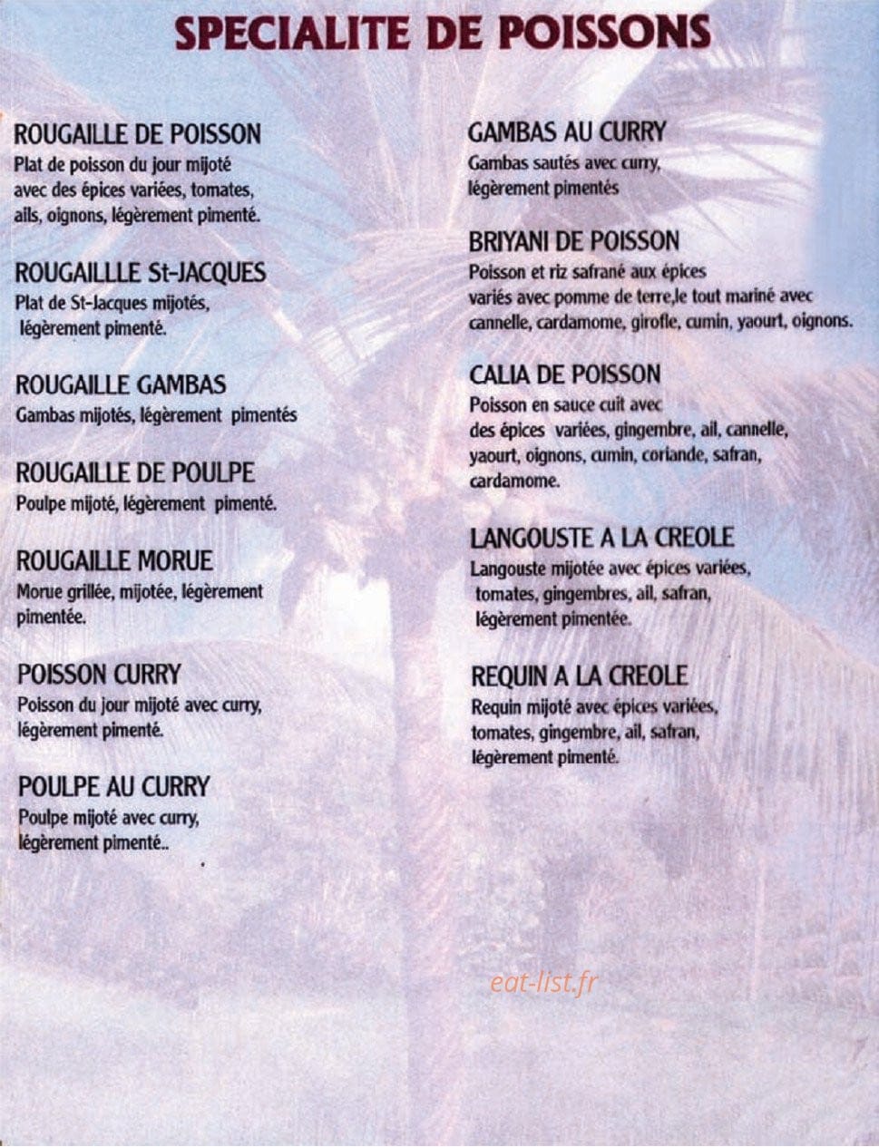 Le Mauritius — carte page 4