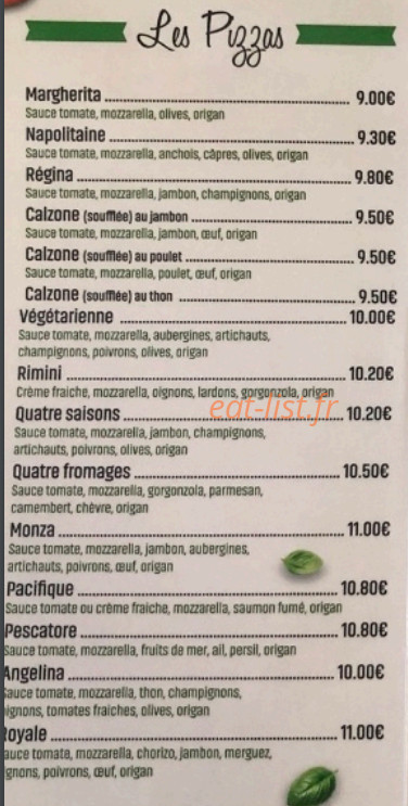 Le Monza — carte page 1