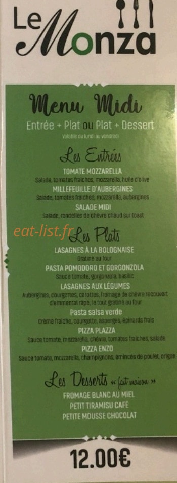 Le Monza — carte page 6