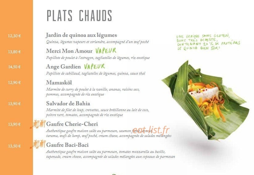 Le Paradis du Fruit - Montparnasse — carte page 3