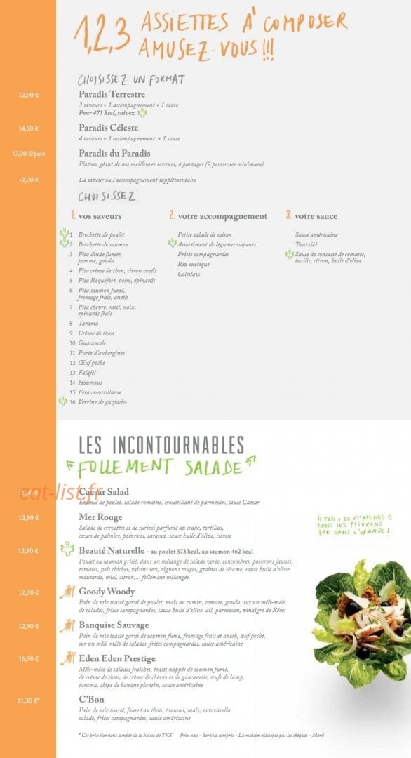 Le Paradis du Fruit - Montparnasse — carte page 4