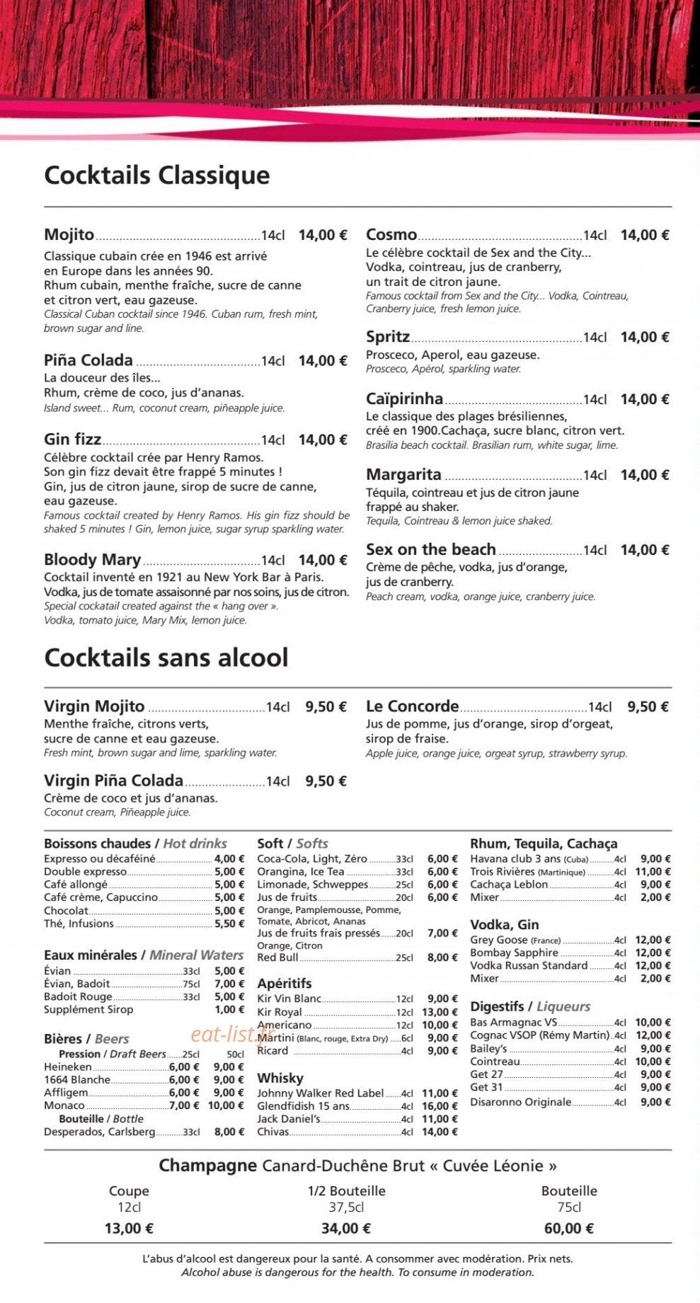 Le patiô'40 — carte page 6