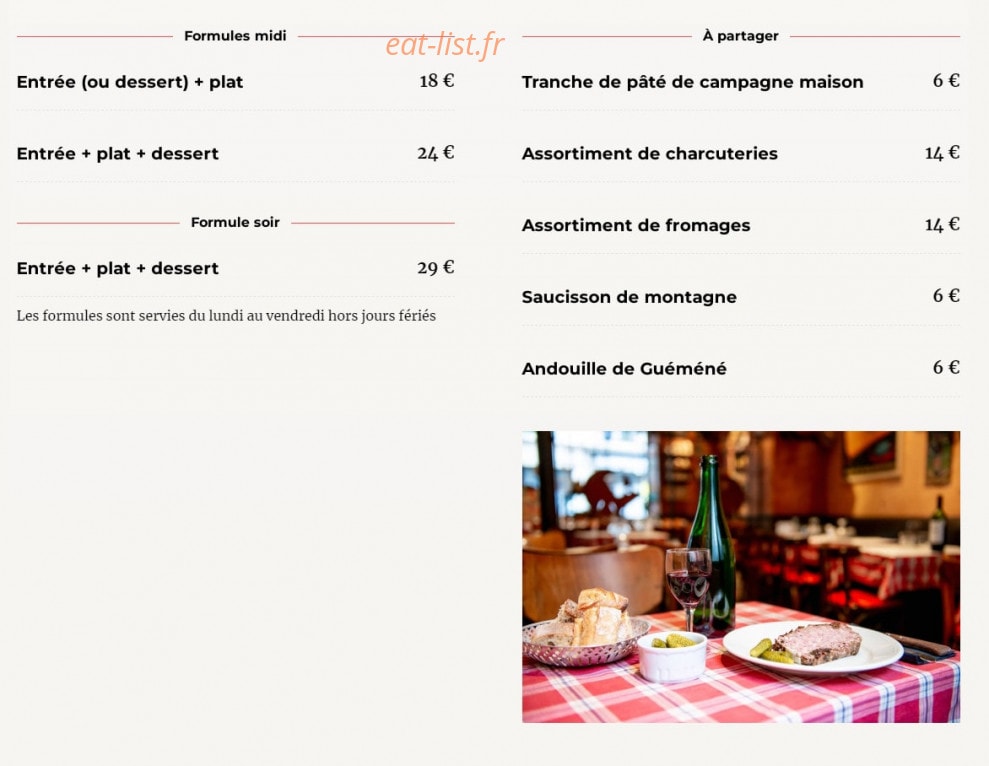 Le Petit Baigneur — carte page 4