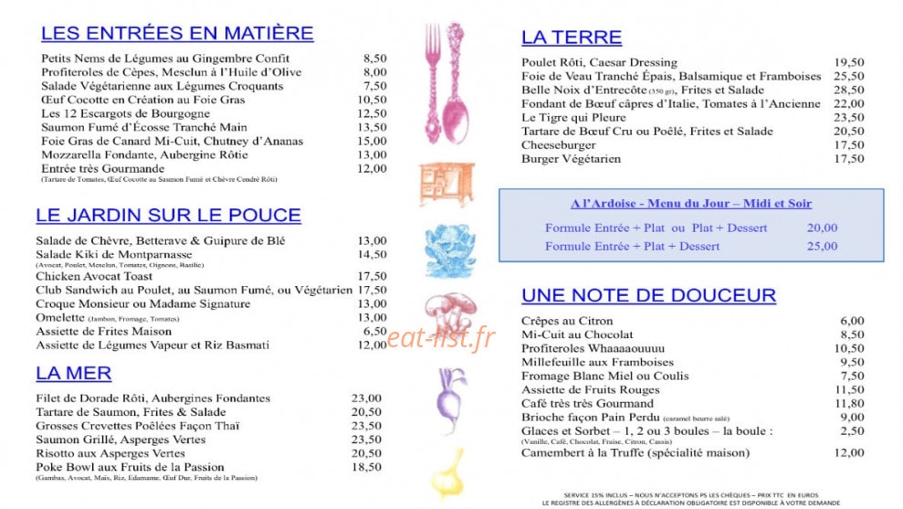 Le Petit Broc — carte page 3