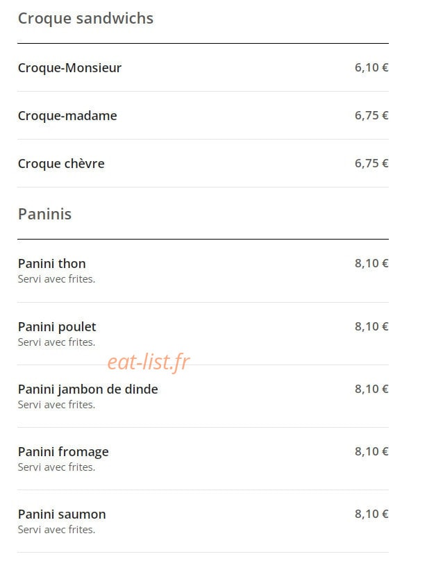Le Rencard — carte page 6