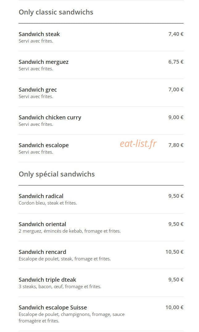 Le Rencard — carte page 5