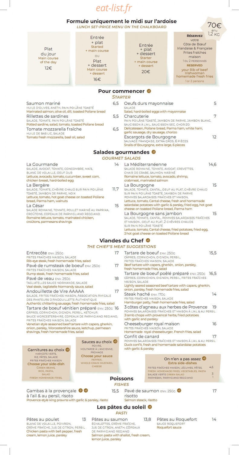 Le Square — carte page 1
