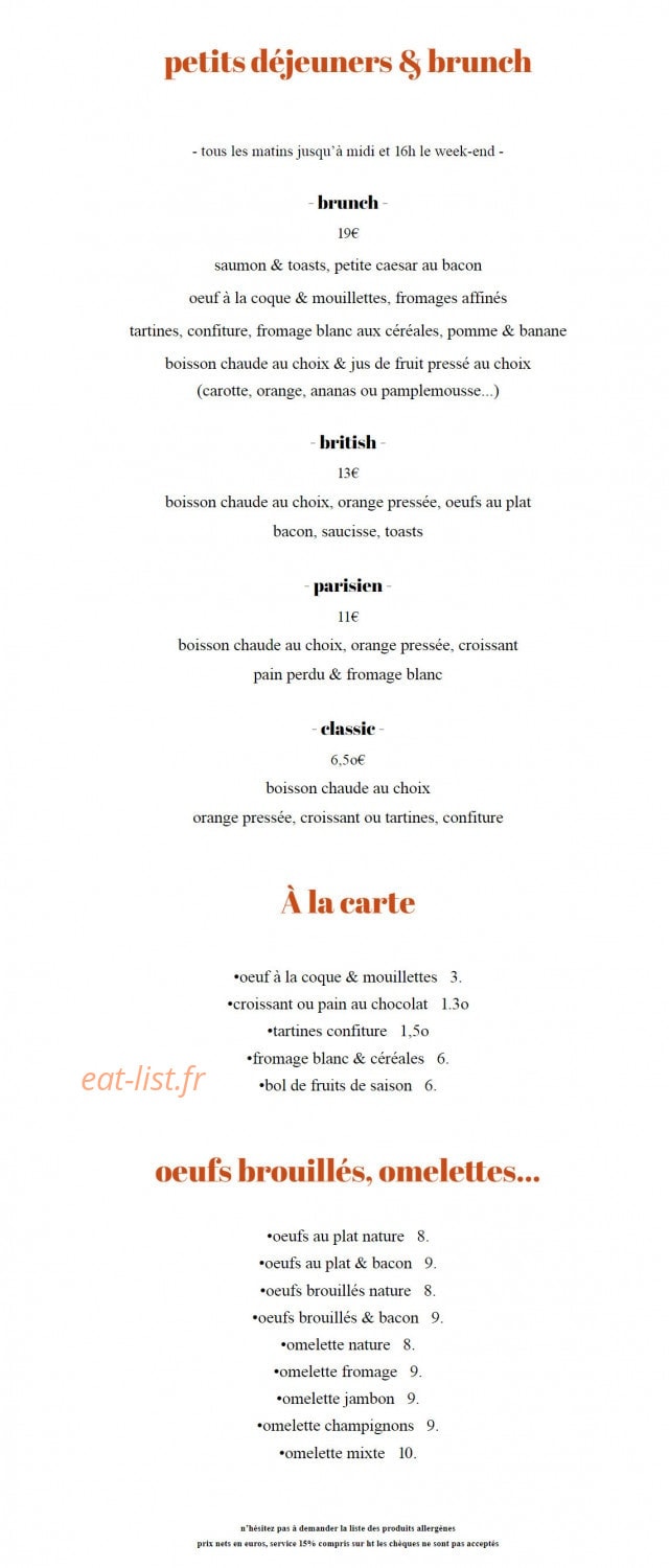 Le Tournesol — carte page 3